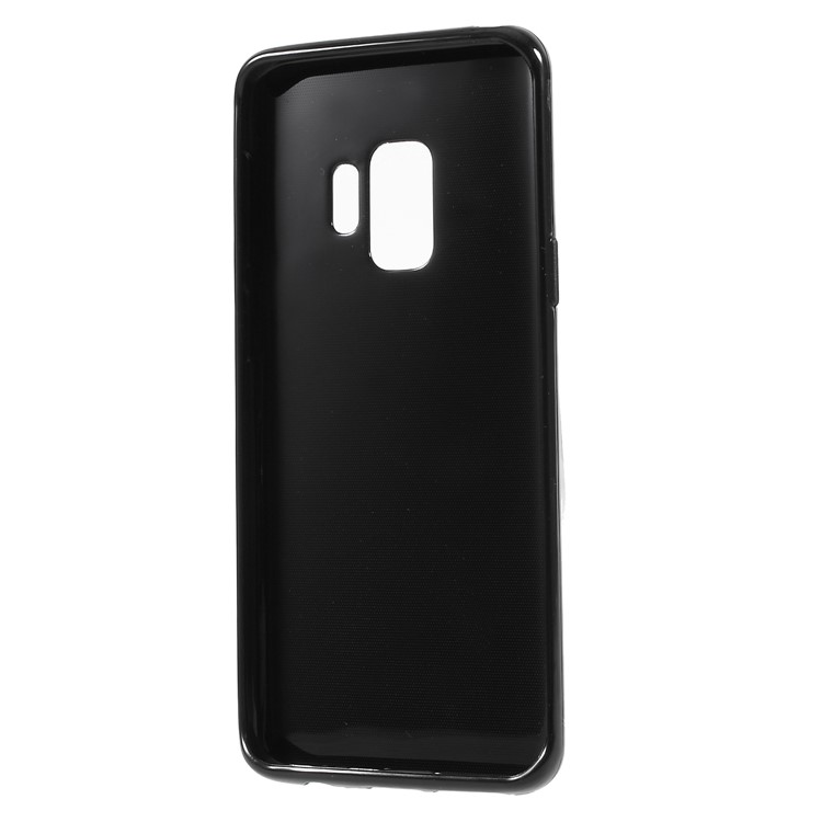 Flexible TPU Protection Phone Case with Non-slip Inner for Samsung Galaxy S9 - Black-3