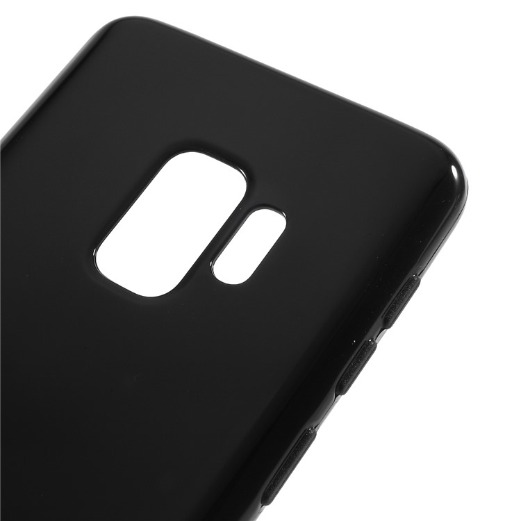 Flexible TPU Protection Phone Case with Non-slip Inner for Samsung Galaxy S9 - Black-4