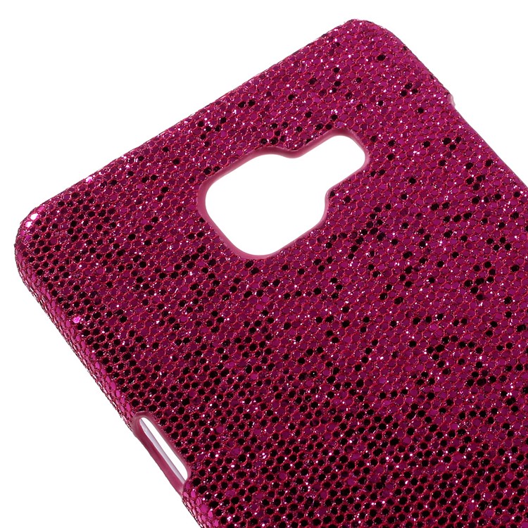 Glitter Sequins Leather Skin PC Cover for Samsung Galaxy A5 SM-A510F (2016) - Rose-4