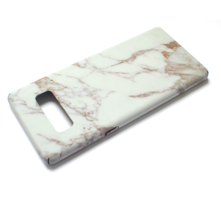 Pattern Printing Plastic Hard Case for Samsung Galaxy Note 8 SM-N950 - White Marble Pattern-2