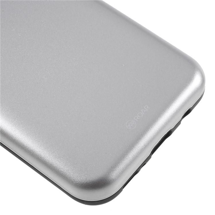 ROAR KOREA PC TPU Combo Protection Mirror Cover with Kickstand for Samsung Galaxy S8 Plus G955 - White-5