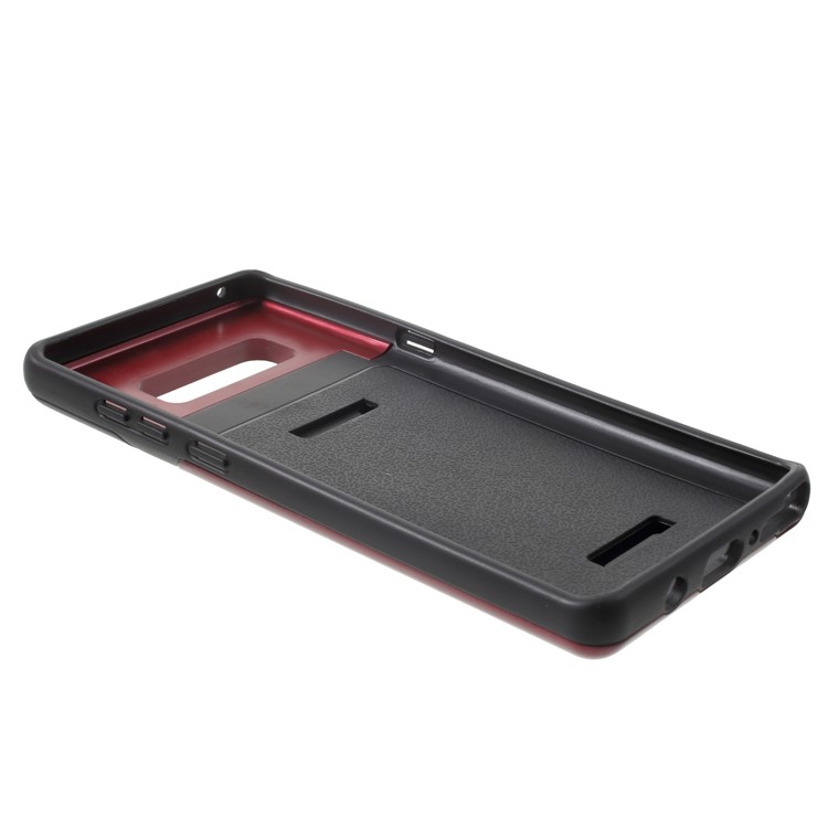 ROAR KOREA PC + TPU Protective Mirror Case with Kickstand for Samsung Galaxy Note 8 SM-N950 - Red-7