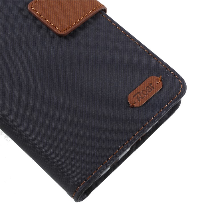 ROAR KOREA Twill Grain Wallet Leather Stand Case for Samsung Galaxy S9 G960 - Black-7