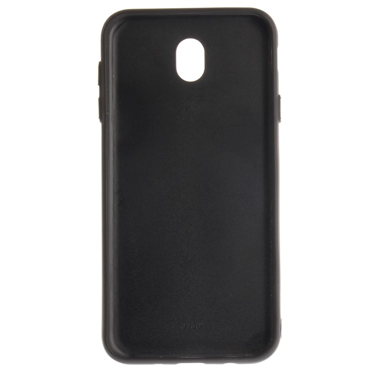 Card Holder PU Leather Coated TPU Kickstand Cases for Samsung Galaxy J5 (2017) EU Version / J5 Pro (2017) - Black-8