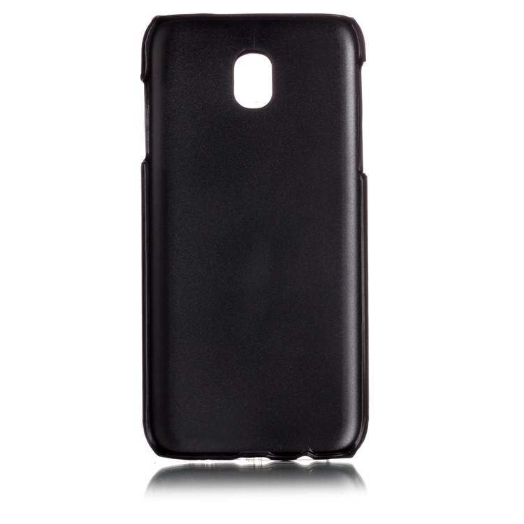 Contrast Color PU Leather Coated PC Back Case for Samsung Galaxy J5 (2017) EU Version / J5 Pro (2017) - Black-3