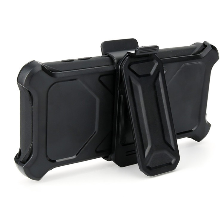 Carbon Fiber Texture PC + TPU Kickstand Belt Clip Mobile Case for Samsung Galaxy Note 8 N950 - Black-6
