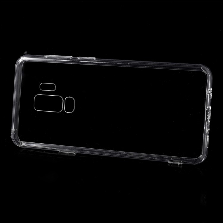 For Samsung Galaxy S9 Plus Crystal Clear Acrylic+ TPU Hybrid Cover - Transparent-2