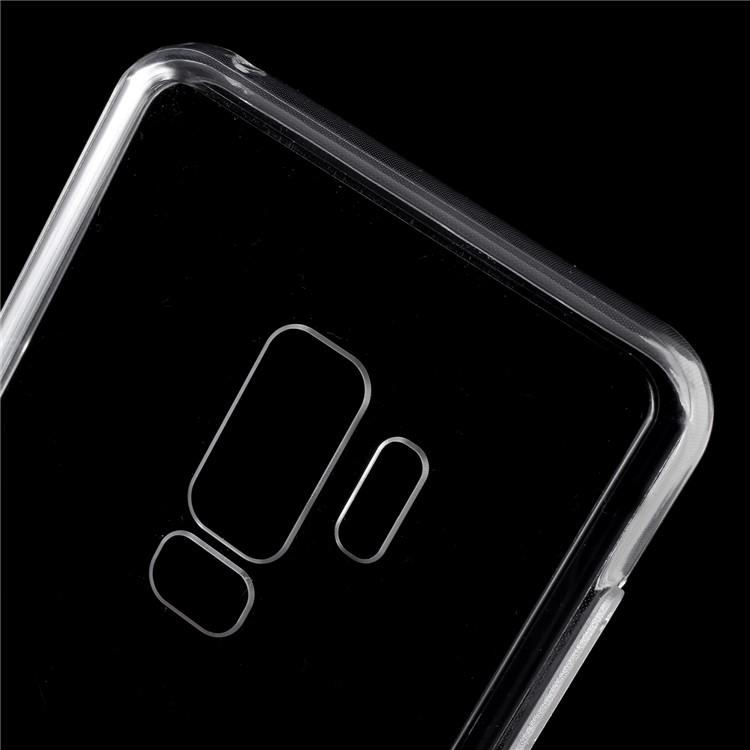 For Samsung Galaxy S9 Plus Crystal Clear Acrylic+ TPU Hybrid Cover - Transparent-5