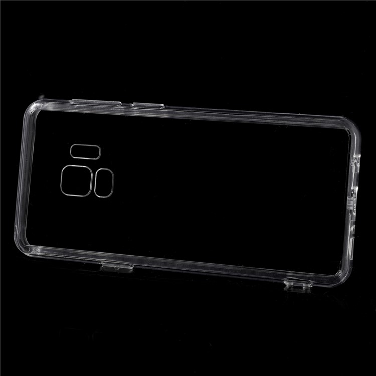 For Samsung Galaxy S9 G960 Crystal Clear Acrylic+ TPU Hybrid Case - Transparent-2