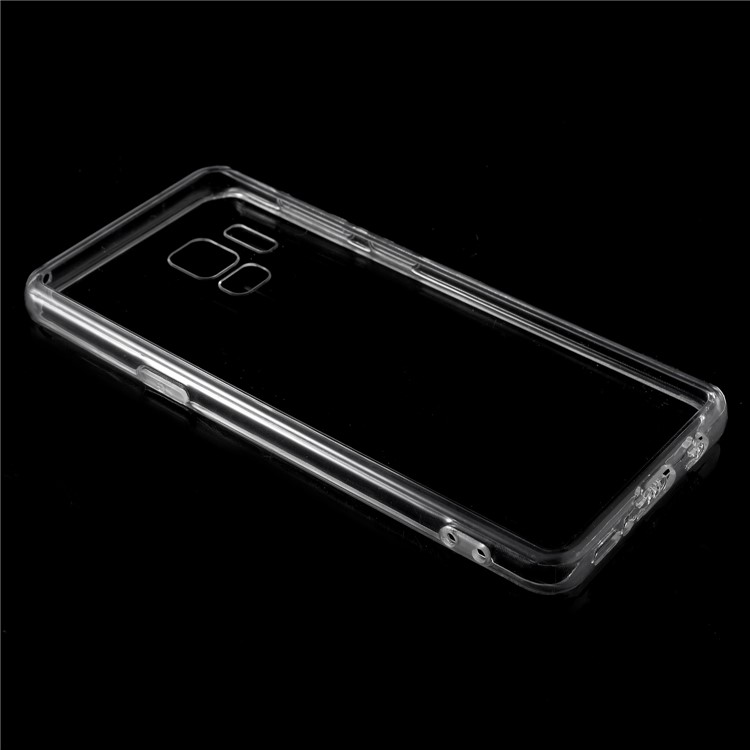 For Samsung Galaxy S9 G960 Crystal Clear Acrylic+ TPU Hybrid Case - Transparent-3