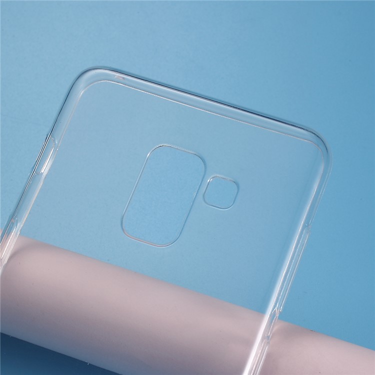 Transparent Soft TPU Phone Case for Samsung Galaxy A8 (2018)-4