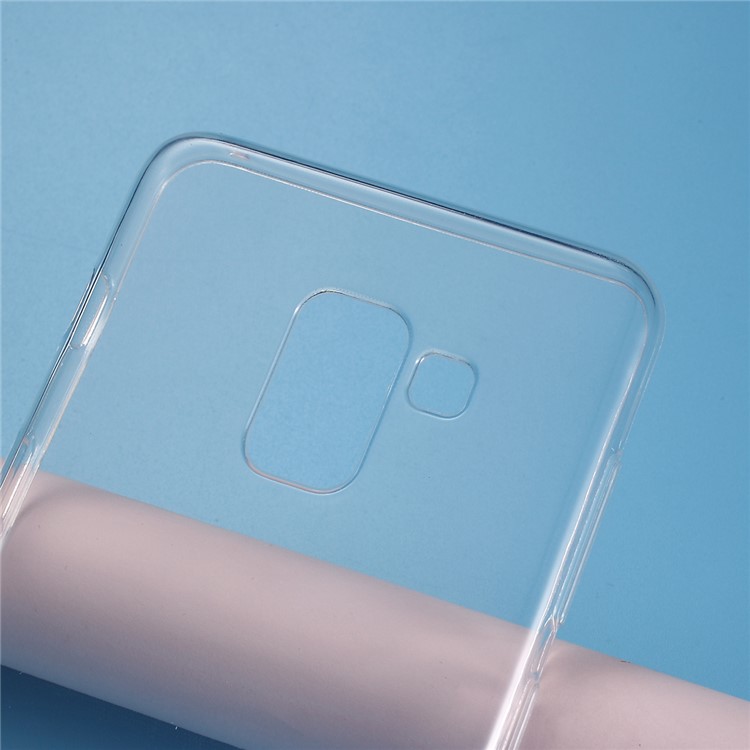 Capa de Telefone TPU Suave Transparente Para Samsung Galaxy A8 (2018)