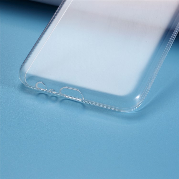 Case de Teléfono TPU Suave Transparente Para Samsung Galaxy A8 (2018)