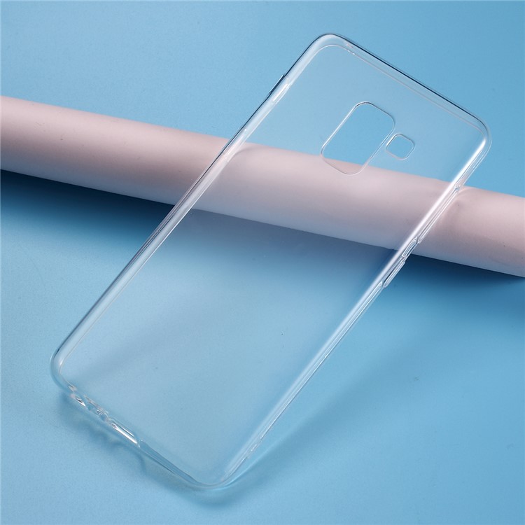 Case de Teléfono TPU Suave Transparente Para Samsung Galaxy A8 (2018)