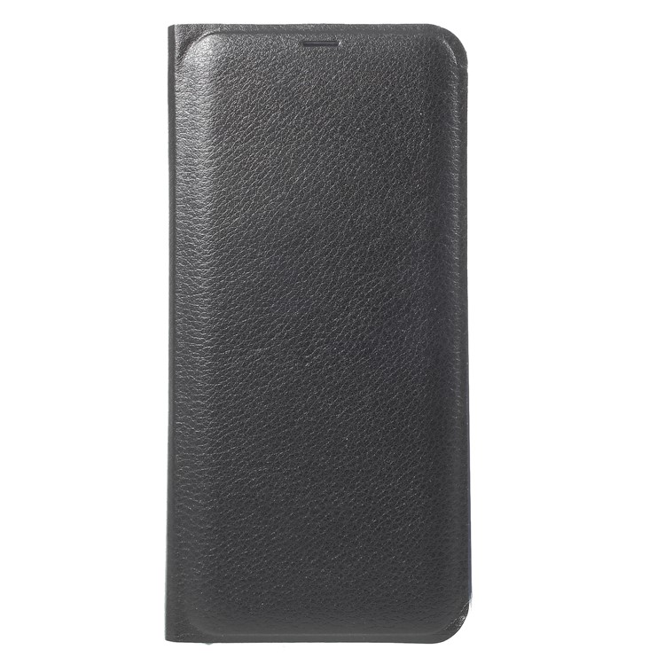 PU Leather Phone Case with Card Slot for Samsung Galaxy A8 (2018) - Black-2