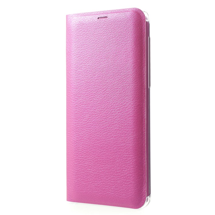 PU Leather Phone Cover with Card Slot for Samsung Galaxy A8 (2018) - Rose-3