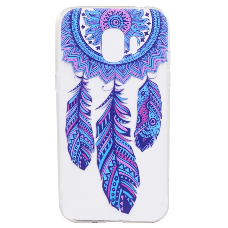 Pattern Printing TPU Case for Samsung Galaxy J2 Pro 2018 - Dream Catcher-2
