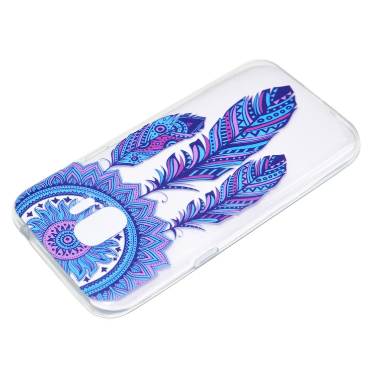 Pattern Printing TPU Case for Samsung Galaxy J2 Pro 2018 - Dream Catcher-4