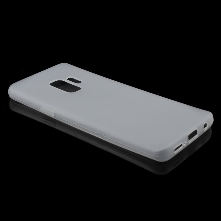 Double-sided Matte TPU Case for Samsung Galaxy S9 - White-3