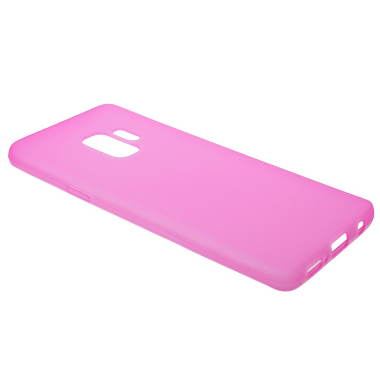 Double-sided Matte TPU Casing for Samsung Galaxy S9 - Rose-2