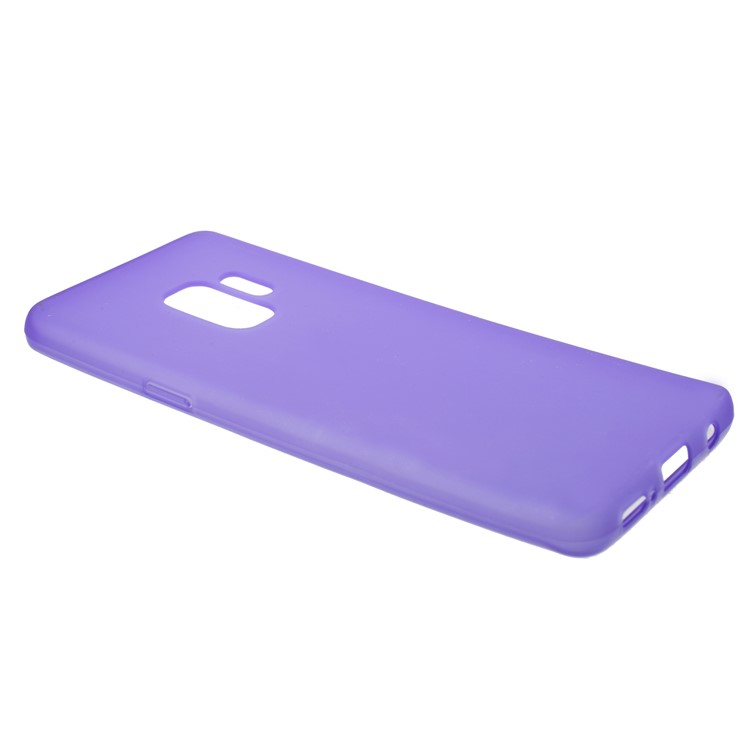 Double-sided Matte TPU Mobile Phone Case for Samsung Galaxy S9 - Purple-2