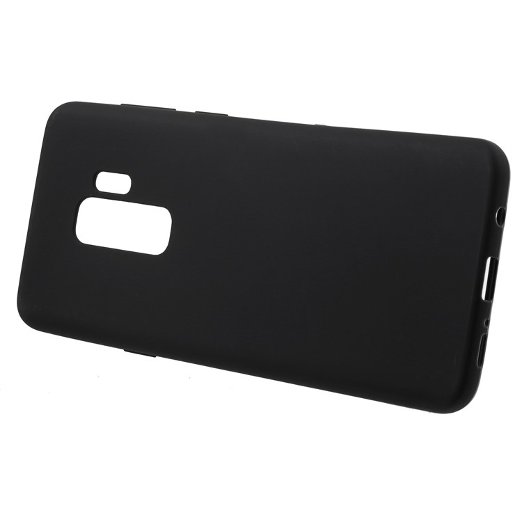 Double-sided Matte TPU Case for Samsung Galaxy S9+ G965 - Black-2
