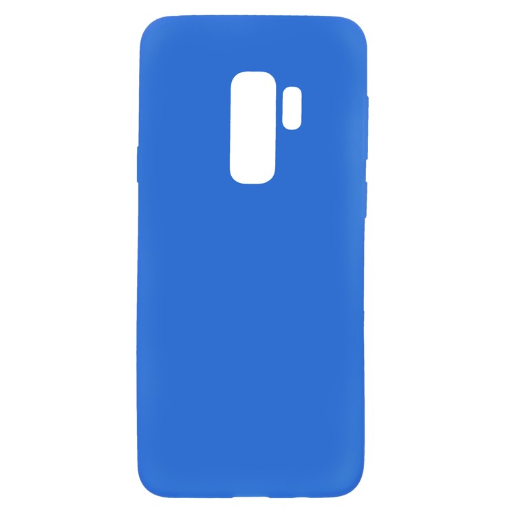 Double-sided Matte TPU Mobile Phone Case for Samsung Galaxy S9+ G965 - Blue-1