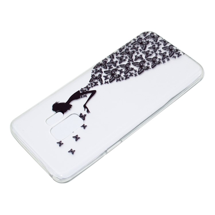 Patterned Soft TPU Back Case Cover for Samsung Galaxy S9 Plus - Butterfly Fairy-4
