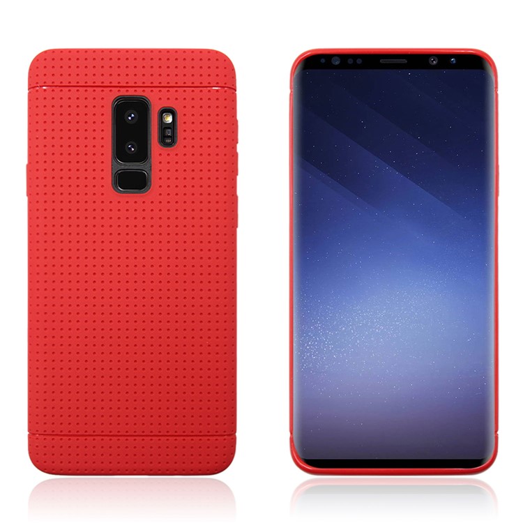 Dream Mesh TPU Protection Case for Samsung Galaxy S9 - Red-2