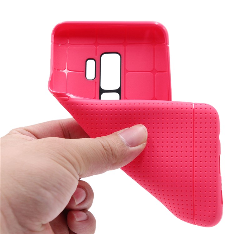 Dream Mesh TPU Cover Shell for Samsung Galaxy S9 - Rose-10