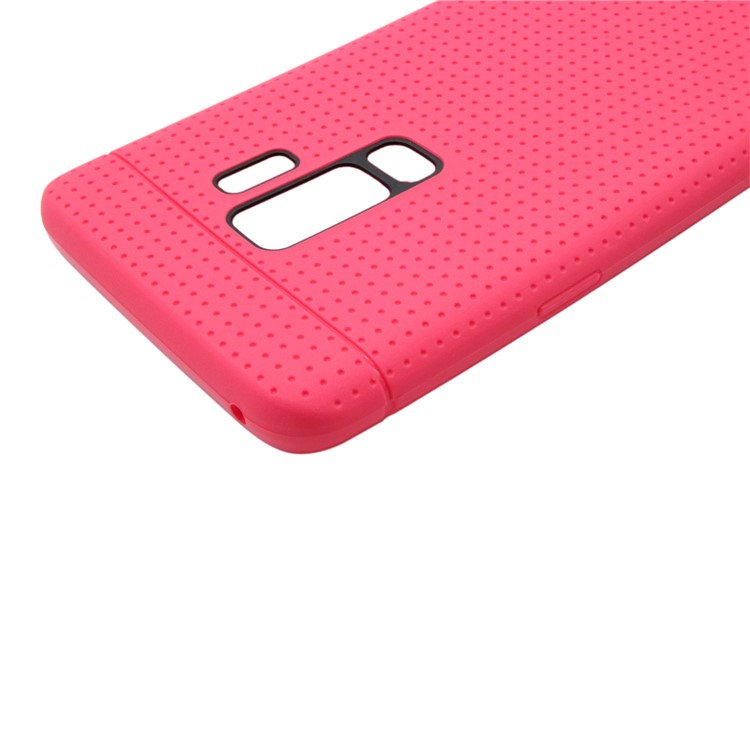 Dream Mesh TPU Cover Shell for Samsung Galaxy S9 - Rose-7
