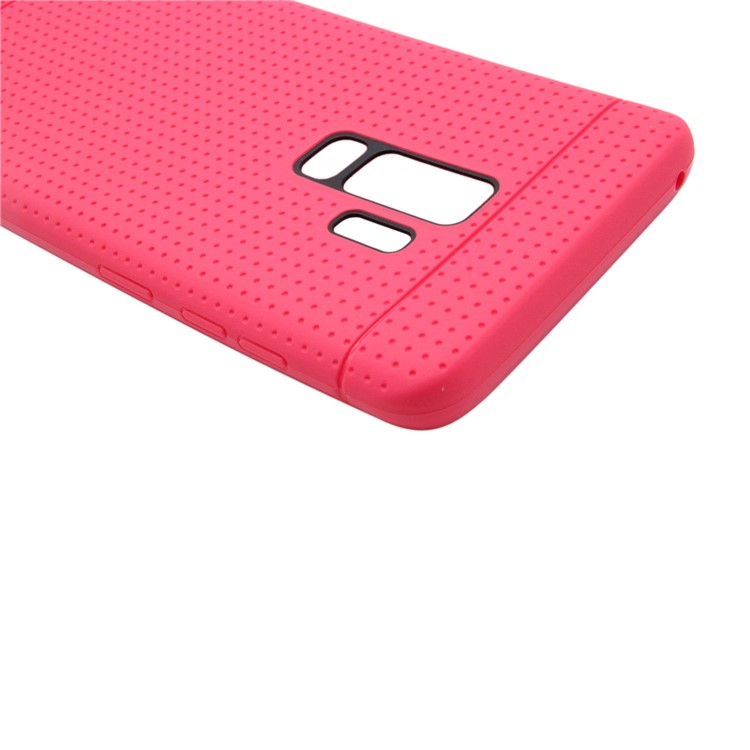Dream Mesh TPU Cover Shell for Samsung Galaxy S9 - Rose-9