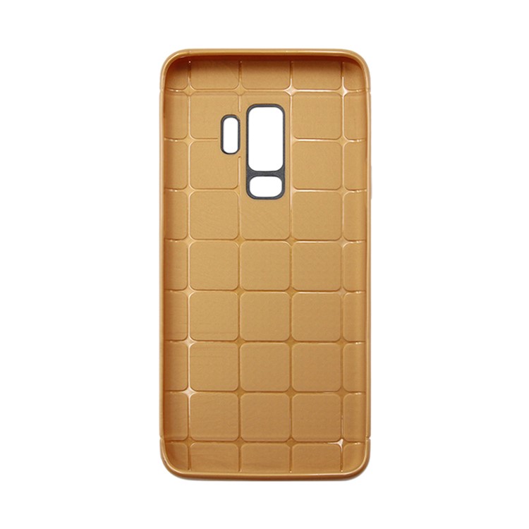 Dream Mesh TPU Shell Cover Case for Samsung Galaxy S9 - Brown-3