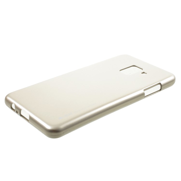 MERCURY GOOSPERY i JELLY Metallic TPU Cell Phone Cover for Samsung Galaxy A8 (2018) - Gold-2