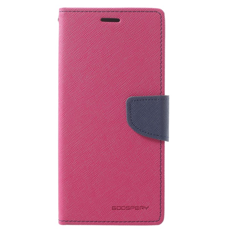 MERCURY GOOSPERY PU Leather Wallet Phone Cover for Samsung Galaxy A8 (2018) - Rose-3