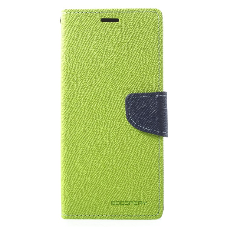 MERCURY GOOSPERY PU Leather Wallet Mobile Phone Case for Samsung Galaxy A8 (2018) - Green-1