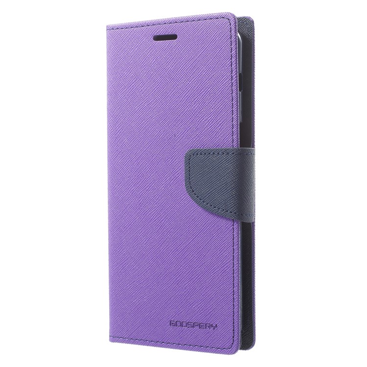 MERCURY GOOSPERY PU Leather Wallet Protective Shell for Samsung Galaxy A8 (2018) - Purple-3