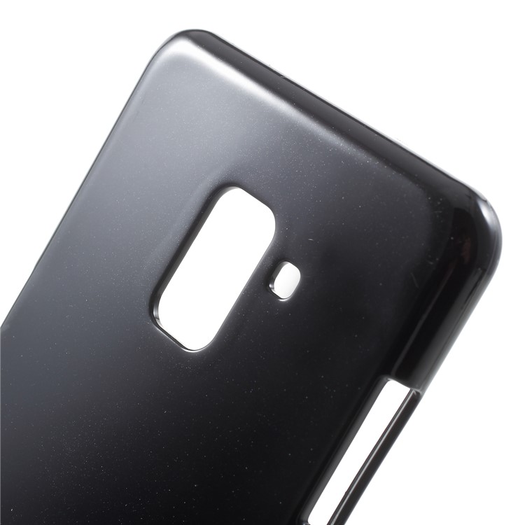 MERCURY GOOSPERY for Samsung Galaxy A8 (2018) Glitter Powder Jelly TPU Cover - Black-6