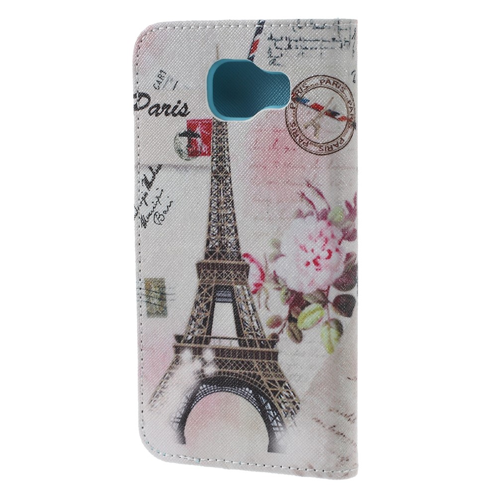 Porte-monnaie En Cuir Portefeuille Pour Samsung Galaxy A5 SM-A510F (2016) - Tour Eiffel Paris-2