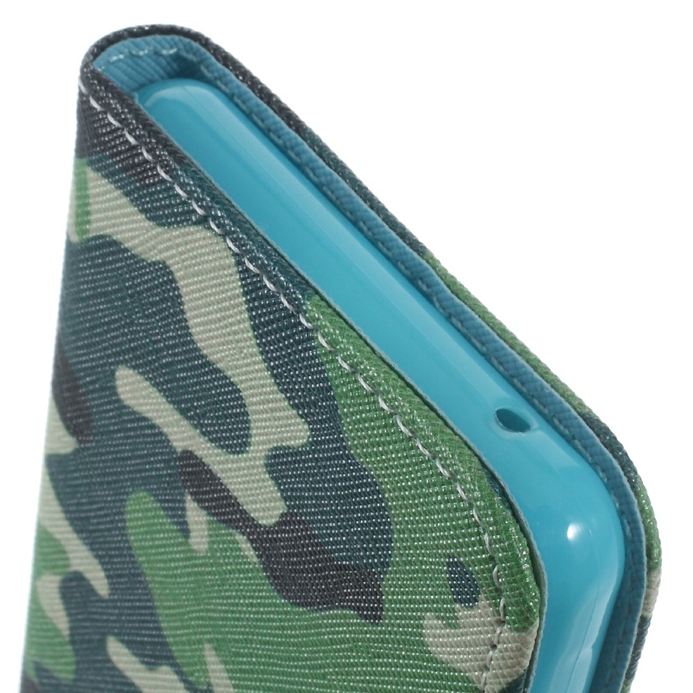 Funda de cuero magnético para Samsung Galaxy A5 SM-A510F (2016) - Patrón de camuflaje-7