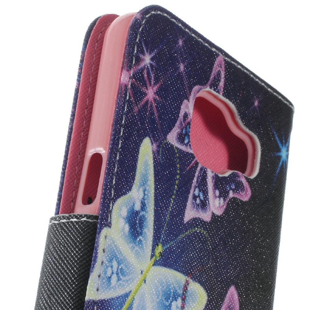 Wallet Leather Stand Case for Samsung Galaxy A5 SM-A510F (2016) - Vivid Butterfly-6