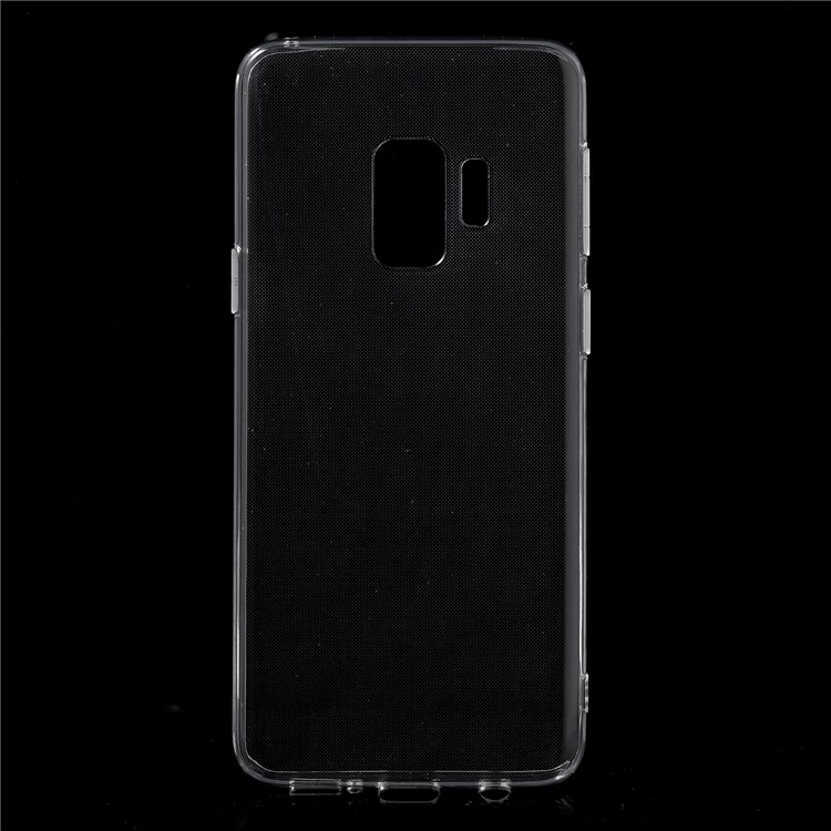 For Samsung Galaxy S9 Thin Gel TPU Cover Case with Non-slip Inner - Transparent-1