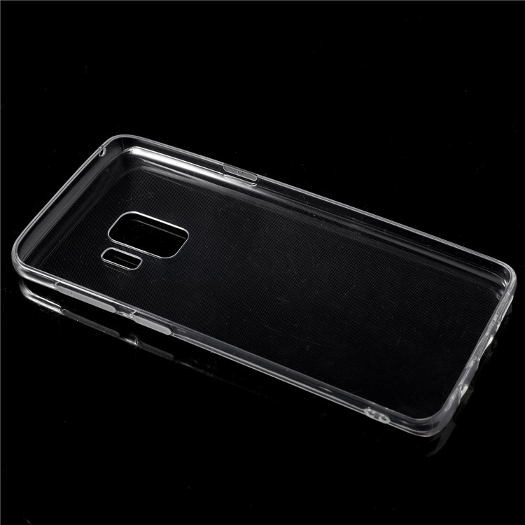 For Samsung Galaxy S9 Thin Gel TPU Cover Case with Non-slip Inner - Transparent-3