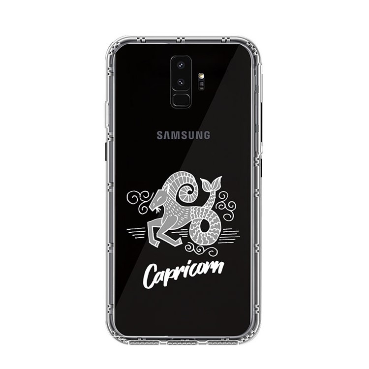 NXE Constellation Pattern PC + TPU Hybrid Phone Case for Samsung Galaxy S9 Plus - Capricorn-2