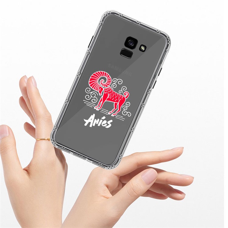 NXE Constellation Series for Samsung Galaxy A8 (2018) TPU + PC Casing - Aries-5