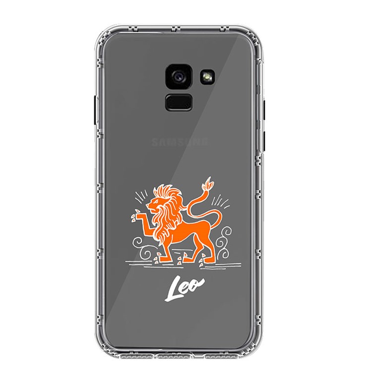 NXE Constellation Series for Samsung Galaxy A8 (2018) TPU + PC Cellphone Case - Leo-2