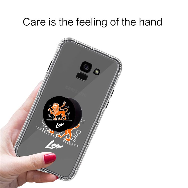 NXE Constellation Series for Samsung Galaxy A8 (2018) TPU + PC Cellphone Case - Leo-4
