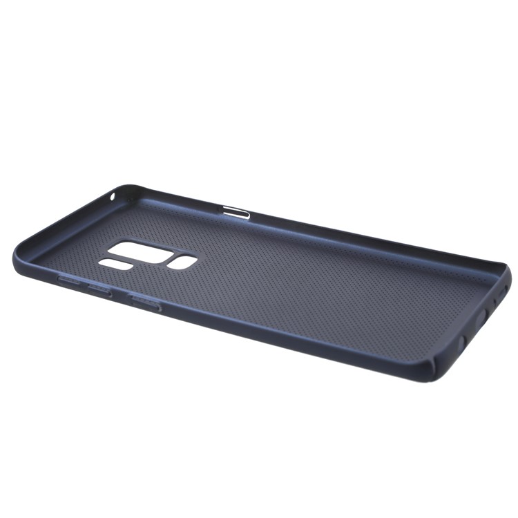 Hollow Mesh Heat Dissipation PC Cellphone Case for Samsung Galaxy S9 Plus G965 - Blue-3