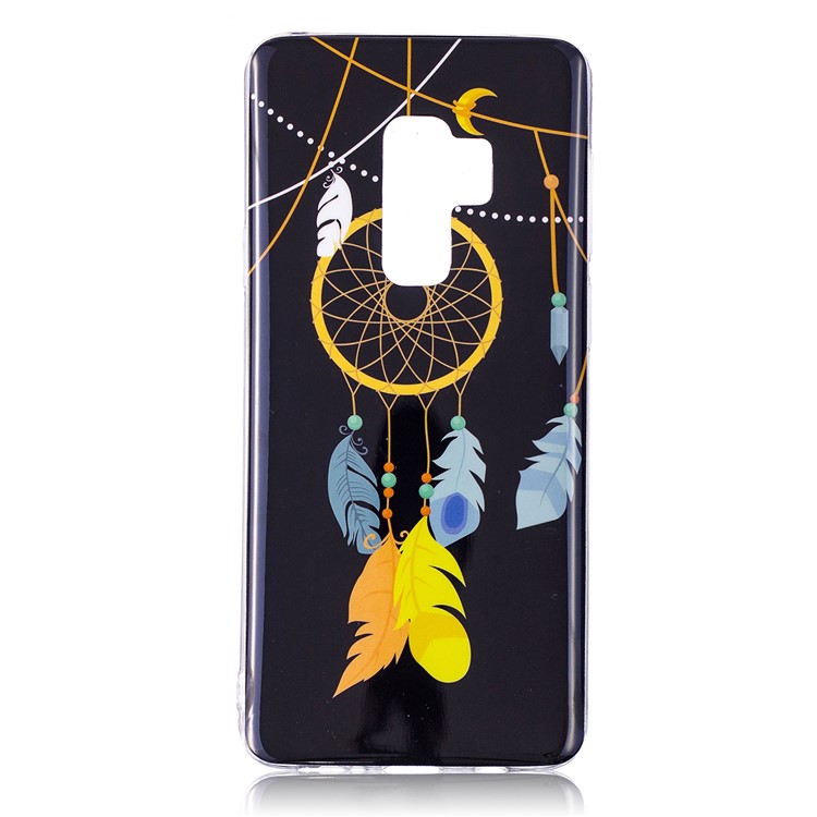 For Samsung Galaxy S9 Plus G965 Noctilucent Patterned IMD Soft TPU Gel Case - Dream Catcher-1