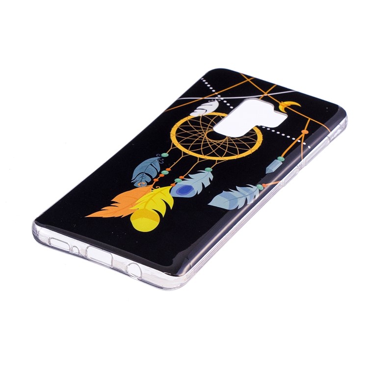 For Samsung Galaxy S9 Plus G965 Noctilucent Patterned IMD Soft TPU Gel Case - Dream Catcher-2